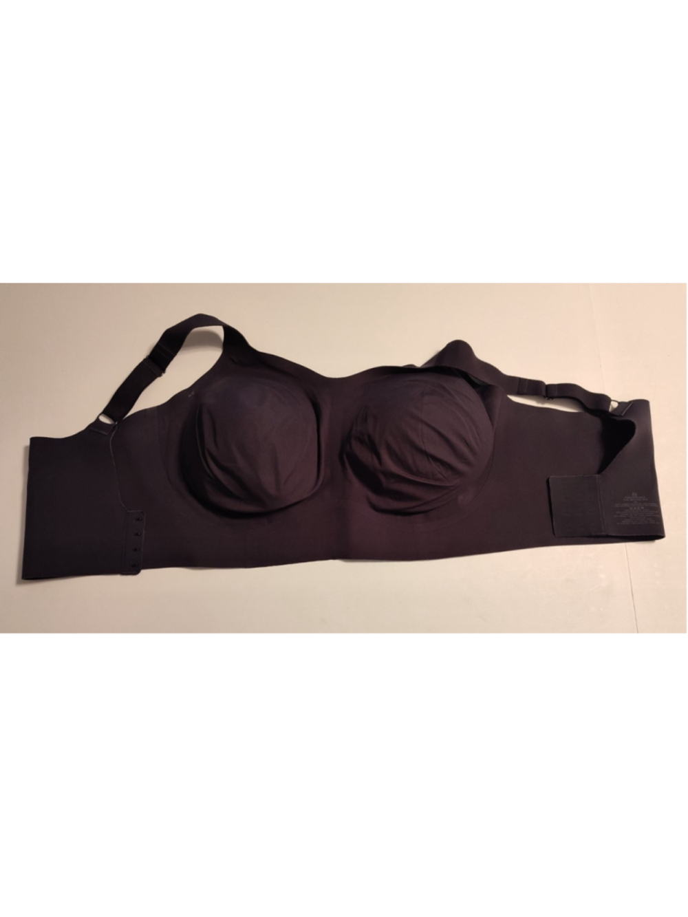 Evelyn Bobbie The Beyond Bra Size 3XL Black Wirefree